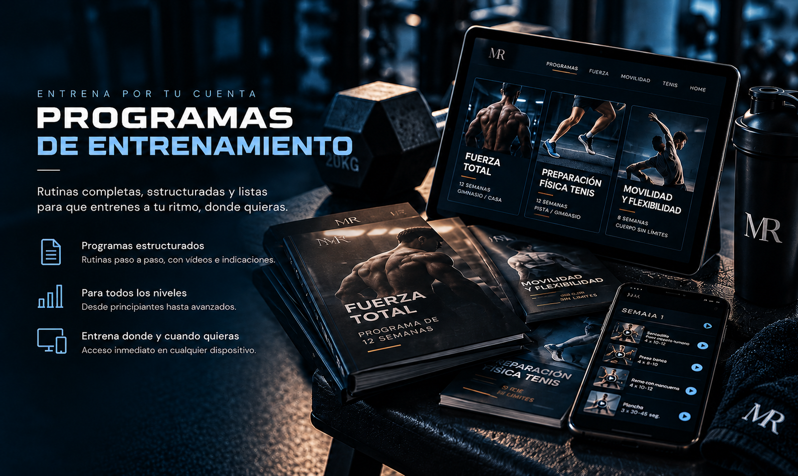 Programas descargables de entrenamiento Marc Rivero